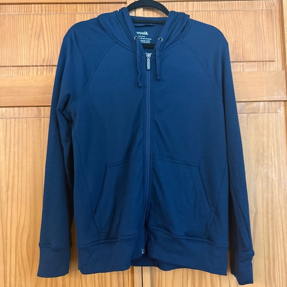 aspen full-zip hoodie Merino Wool Blend - Picture 4 of 6